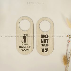 Do Not Disturb Sign | Modern Wood Sign | Guesthouse, Hotels, Motel Sign