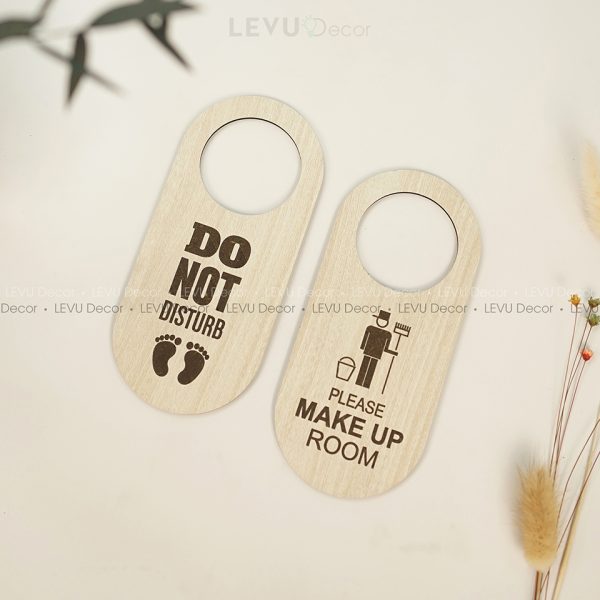 Do Not Disturb Sign | Modern Wood Sign | Guesthouse, Hotels, Motel Sign