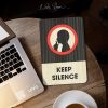 Keep Silence Sign| Keep Silence Wood Sign| Keep Silence Area Sign| Keep Silence Sign Decor Hand Made Wood Sign