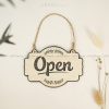 Open/Close Sign | Modern Wood Sign | Open/Close Area Sign | Open/Close Sign Decor