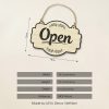 Open/Close Sign | Open/Close Wood Sign | Open/Close Area Sign | Open/Close Sign Decor Hand Made Wood Sign